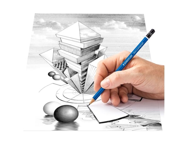 STAEDTLER Mars Lumograph - Blyant - grafitt - assortert - 2 mm (en pakke 12)