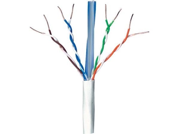 CommScope NETCONNECT CS34Z3 - Bulkkabel - 305 m - UTP - CAT 6 - halogenfri, fast - vit