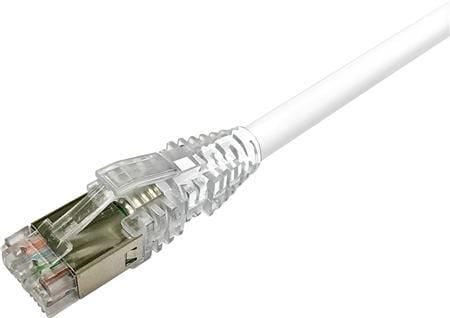 NETCONNECT Patch-kaapeli cat 6A S/FTP PiMF, pituus: 20,0 m väri: valkoinen LSZH-vaipalla NETCONNECT Patch-kaapeli cat 6A S/FTP PiMF, pituus: 20,0 m väri: valkoinen LSZH-vaipalla