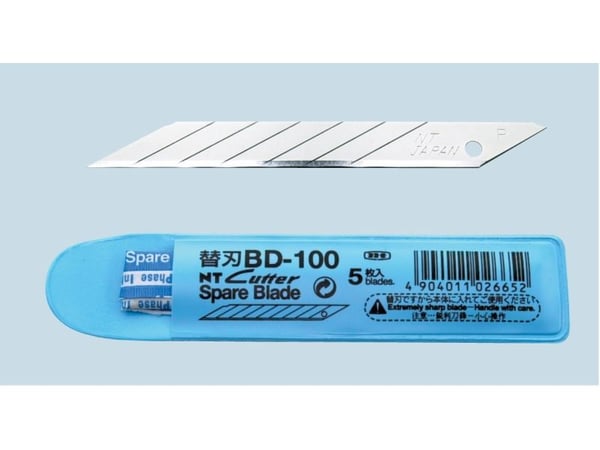 NT-kutter reserveblader BD-100 - 5 stk./sett NT-kutter reserveblader BD-100 - 5 stk./sett