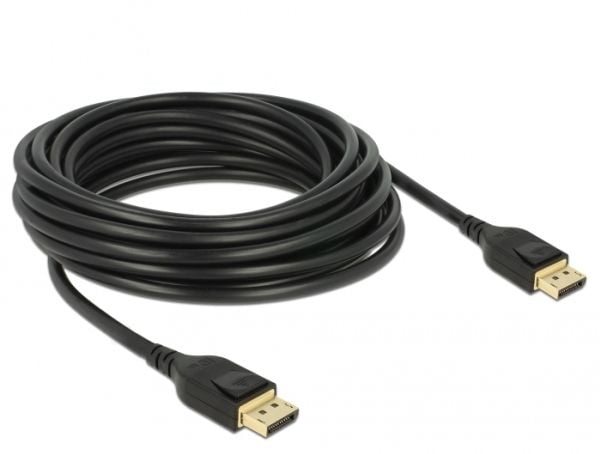 Delock DisplayPort-kaapeli 8K 60 Hz 1 m DP 8K sertifioitu (85658)
