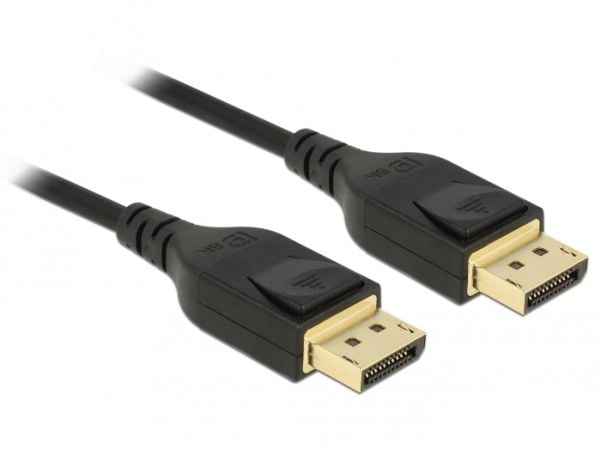 DeLOCK 85660, 2 m, DisplayPort, DisplayPort, Uros, Uros, 7680 x 4320 pikseliä