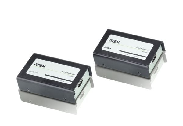 ATEN VanCryst VE800A Cat 5e Audio/Video Extender Transmitter and Receiver Units - Video/lyd-forlenger - HDMI - opp til 60 m