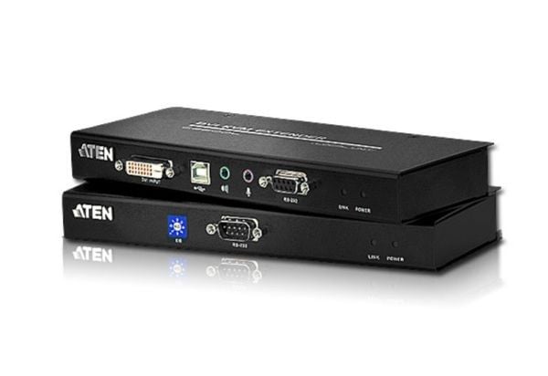 ATEN CE 600 Local and Remote Units - Förlängare för tangentbord/video/mus/seriell - USB - upp till 60 m