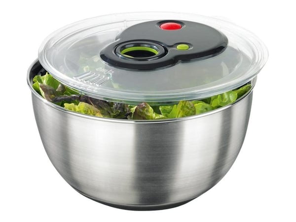 EMSA TURBOLINE - Salatspinner - 4.5 L - svart, rustfritt stål