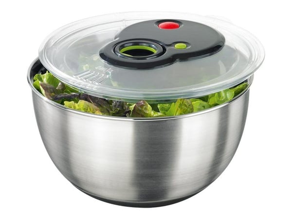 EMSA TURBOLINE - Salatspinner - 4.5 L - svart, rustfritt stål