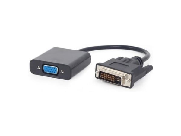 Akyga - Videoadapter - dobbeltlink - DVI-D han til HD-15 (VGA) hun - 15 cm - 15 cm