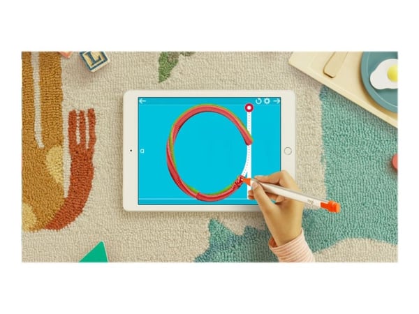 Logitech 914-000034, Tabletti, Apple, Oranssi, iPad Air (4th gen)(A2316, A2324, A2325, A2072), Pudotuksen kestävä, Ovaali