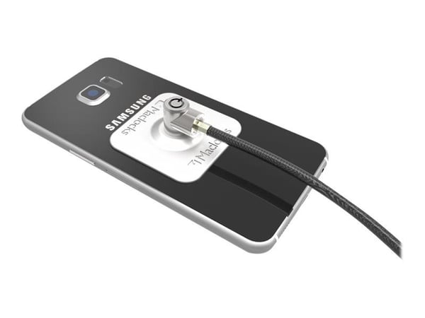 Compulocks Universal VHB Adhesive Security Plate - Monteringskomponent (universalmonteringsplatta) - för surfplatta - silver - för P/N: UTHW