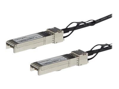 StarTech.com MSA Uncoded Compatible 3m 10G SFP+ to SFP+ Direct Attach Breakout Cable Twinax, 10 GbE SFP+ Copper DAC 10 Gbps Low Power Passive Trans...