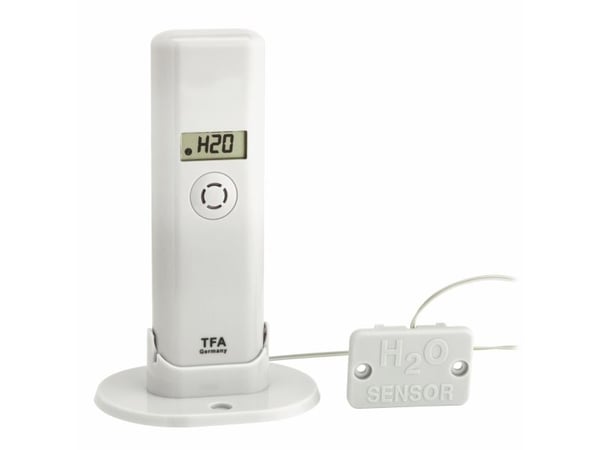 TFA WeatherHub - Temperature and humidity sensor with water detector - trådløs