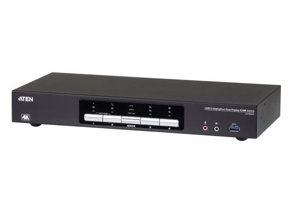 ATEN CS1944DP - KVM / lyd / USB-svitsj - 4 x KVM/lyd - 4 lokalbrukere - stasjonær