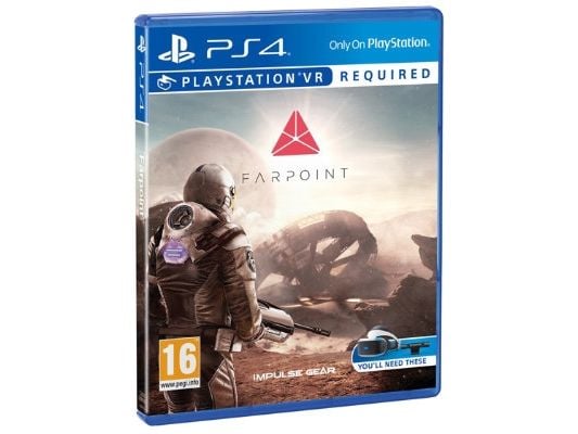 Sony Interactive Entertainment Farpoint, PlayStation 4, M (Mogen), Fysiskt medium, Virtual Reality(VR)-headset krävs