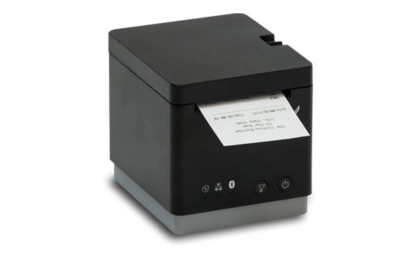 Star mC-Print2 MCP21 LB BK E+U - Kvitteringsskriver - direktetermisk - Rull (5,8 cm) - 203 dpi - inntil 100 mm/sek - USB, LAN, Bluetooth, USB-vert,...