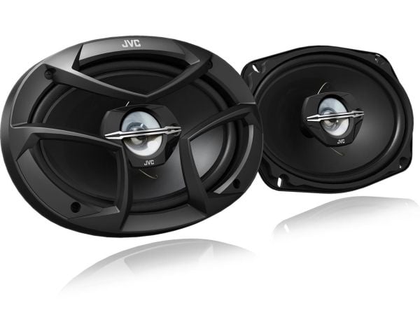 JVC CS-J6930 - Høyttaler - 45 watt - treveis - koaksial - 6" x 9" - 1 stk.