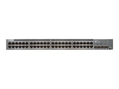 Juniper Networks EX Series EX2300-48P - Switch - L3 - Styrt - 48 x 10/100/1000 (PoE+) + 4 x Gigabit SFP / 10 Gigabit SFP+ - side til side-luftflyt ...