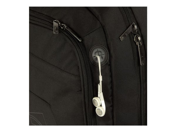 Tucano Lato datamaskinryggsekk, svart, for 17,3" bærbar PC