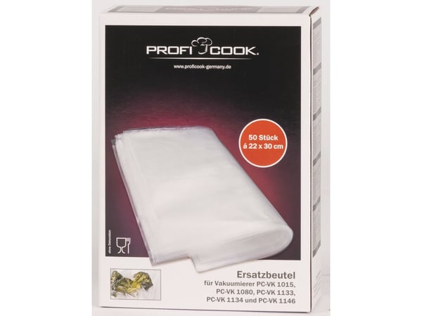 ProfiCook PC-VK 1146 - Vakuumforsegler - 120 W - svart/rustfritt stål