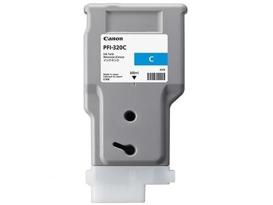 Canon PFI-320C, Syaani, Väriainepohjainen muste, 300 ml, 1 kpl