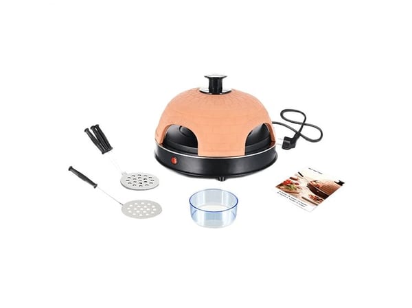Emerio PO-115985 Pizzarette - Pizzaovn - 900 W - terrakottaoransje