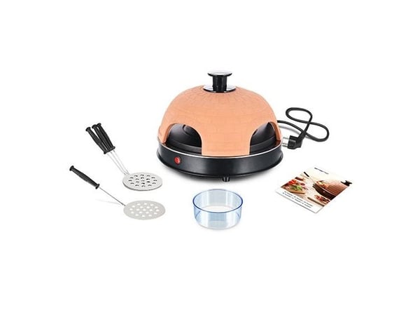 Emerio PO-115985 Pizzarette - Pizzaovn - 900 W - terrakottaoransje