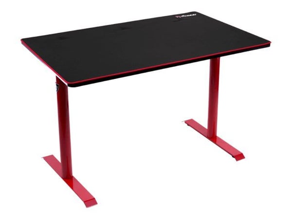 Arozzi Arena Leggero - Bord - rektangulær - svart - rød sokkel