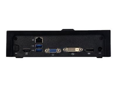 Dell E-Port II Simple - Portreplikator - 130 watt - Storbritannia, Irland - for Latitude E5270, E5440, E5450, E5550, E5570, E7240, E7250, E7270, E7...