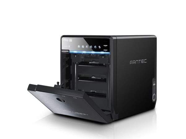 FANTEC QB-35U31 - Harddiskarray - 4 brønner (SATA-600) - USB 3.1 Gen 2 (ekstern)
