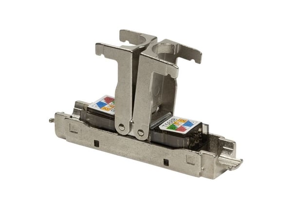LogiLink MP0046, Grå, Cat6a, Aluminium, 1 stykker