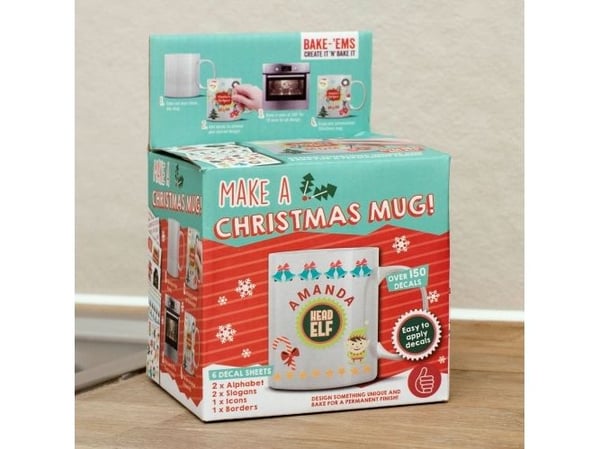 Thumbs Up MYXMASMUG, Single/enkelt, 0,35 l, Flerfarget, Hvit, Keramisk, Universell, 1 stykker