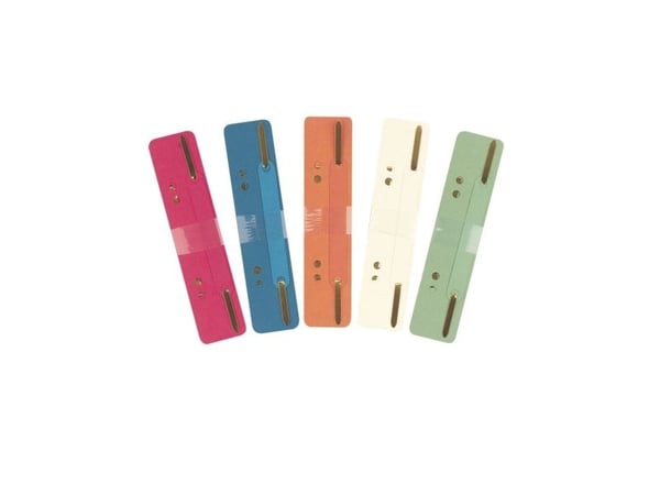 Herlitz 8767709, Dokumentklemme, Assorterte farger, Kartong, 150 stykker