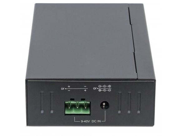 Manhattan 164405, USB 3.2 Gen 1 (3.1 Gen 1) Type-B, USB 3.2 Gen 1 (3.1 Gen 1) Type-A, 5000 Mbit/s, Svart, Metall, 1 m