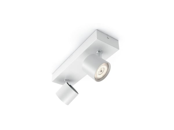 Philips WarmGlow LED Star tak-/väggspotlight 2 x, Utanpåliggande spotlight, Glödlampan/-lamporna kan inte bytas ut, 2 lampor, LED, 9 W, 2700 K