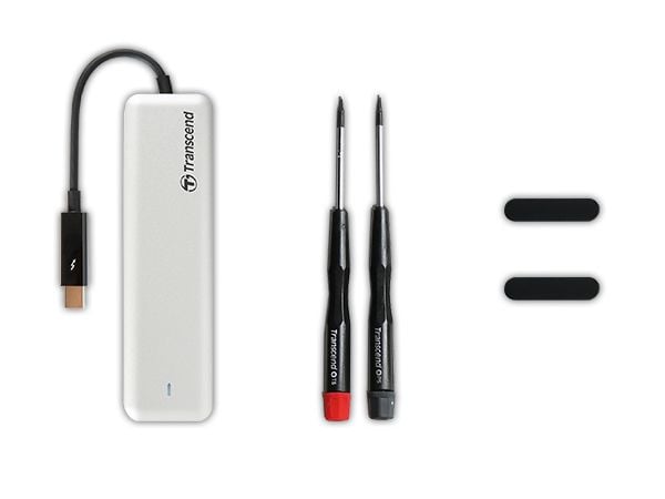 Transcend JetDrive 855 - SSD - 960 GB - ekstern (bærbar) - NVMe - Thunderbolt