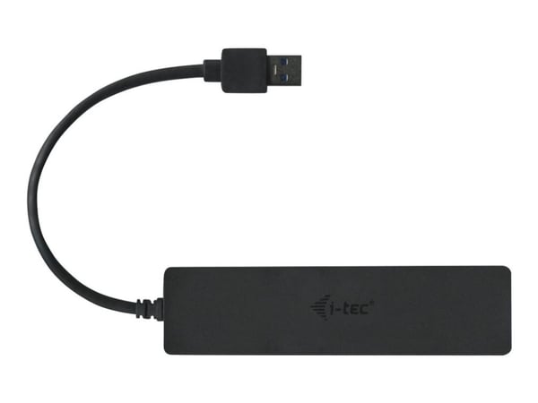 i-tec Advance U3HUB404, USB 3.2 Gen 1 (3.1 Gen 1) Type-A, USB 3.2 Gen 1 (3.1 Gen 1) Type-A, 5000 Mbit/s, Musta, 0,2 m, USB