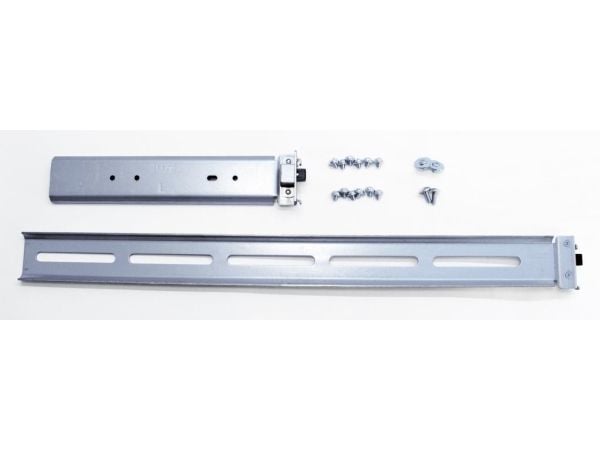Inter-Tech - Teleskopskyvere for rack - grå - 1U - 19"