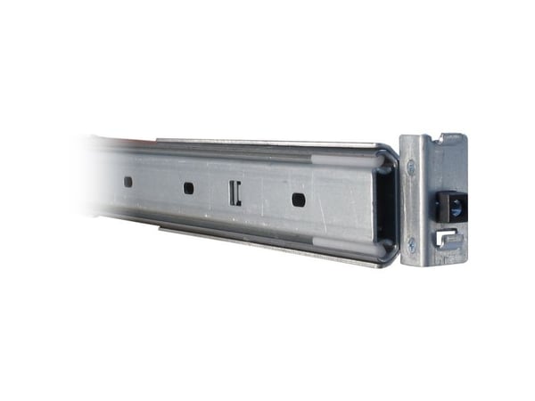 Inter-Tech - Teleskopskyvere for rack - grå - 1U - 19"