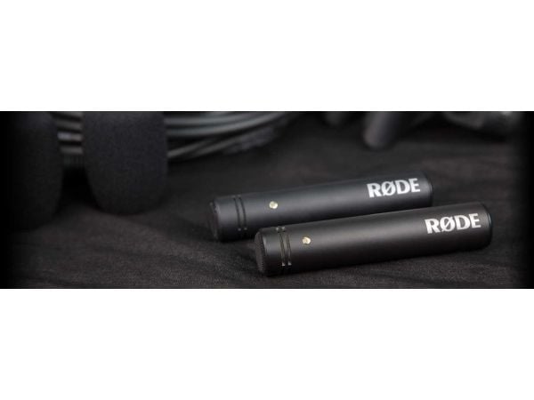 RØDE M5, Studiomikrofoni, -34 dB, 20 - 20000 Hz, 200 O, Langallinen, Musta