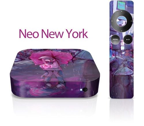 Apple TV Skin (Neo New York) - (OBS: Apple TV enheden medfølger ikke) Apple TV Skin (Neo New York) - (OBS: Apple TV enheden medfølger ikke)