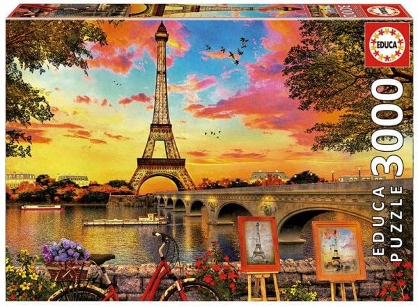Educa 3000 Sunset in Paris