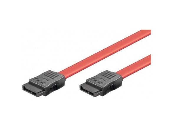 Goobay 50915, 0,5 m, SATA II, SATA 7-pin, SATA 7-pin, Uros/uros, Punainen