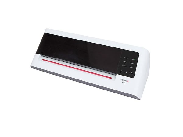 Olympia A 2024, 23 cm, kall/varm laminator, 400 mm/min, A4, 80 µm, 175 µm