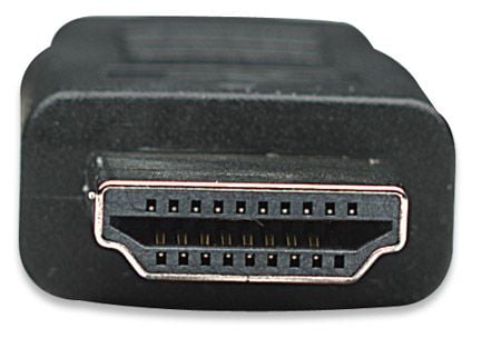 Manhattan 322782, 1 m, HDMI-tyyppi A (vakio), DVI-D, Uros, Uros, Suora