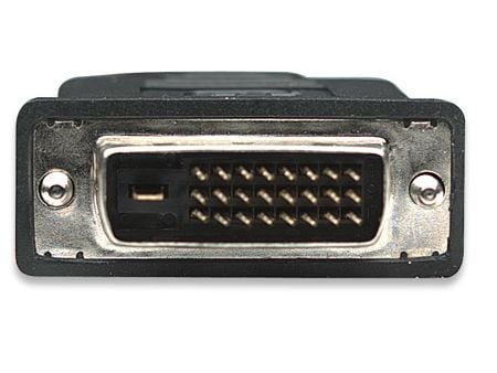 Manhattan 322782, 1 m, HDMI-tyyppi A (vakio), DVI-D, Uros, Uros, Suora