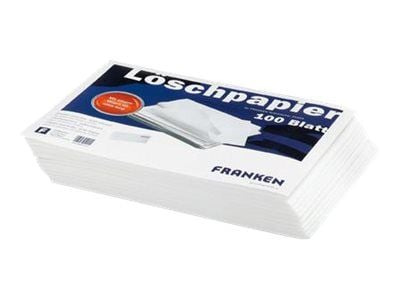 FRANKEN - Rensepapir for whiteboard (en pakke 100) - for P/N: FRKZ1921, Z1921