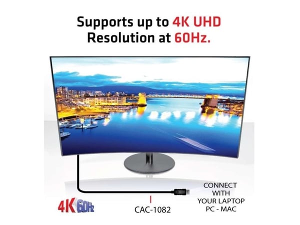 Club 3D - Videokonverterare - DisplayPort - HDMI