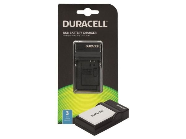 Duracell DRC5900, USB, Innendørs, Canon LP-E8, Sort, 5 V, 5 V