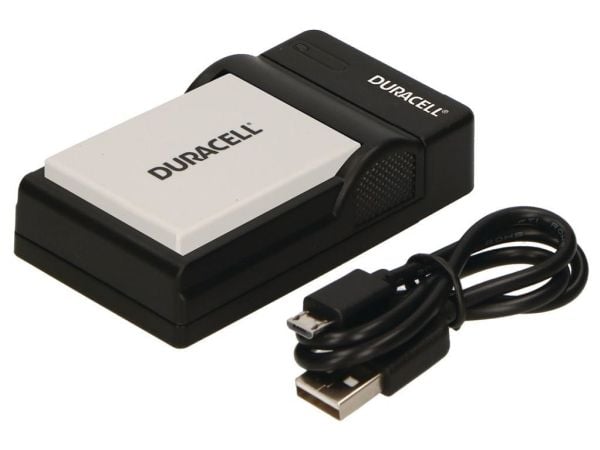 Duracell DRC5900, USB, Innendørs, Canon LP-E8, Sort, 5 V, 5 V