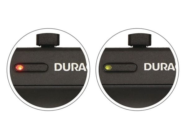 Duracell DRC5900, USB, Innendørs, Canon LP-E8, Sort, 5 V, 5 V