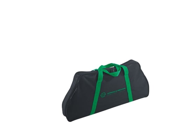 König & Meyer 11460-000-00, Ask, Svart, Grön, Nylon, Dragkedja, 820 mm, 100 mm